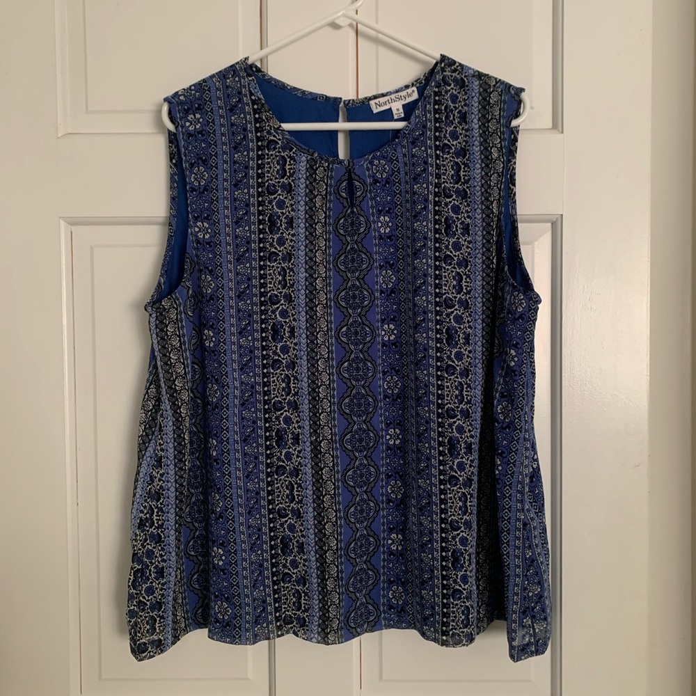 NorthStyle plus size sleeveless blouse
